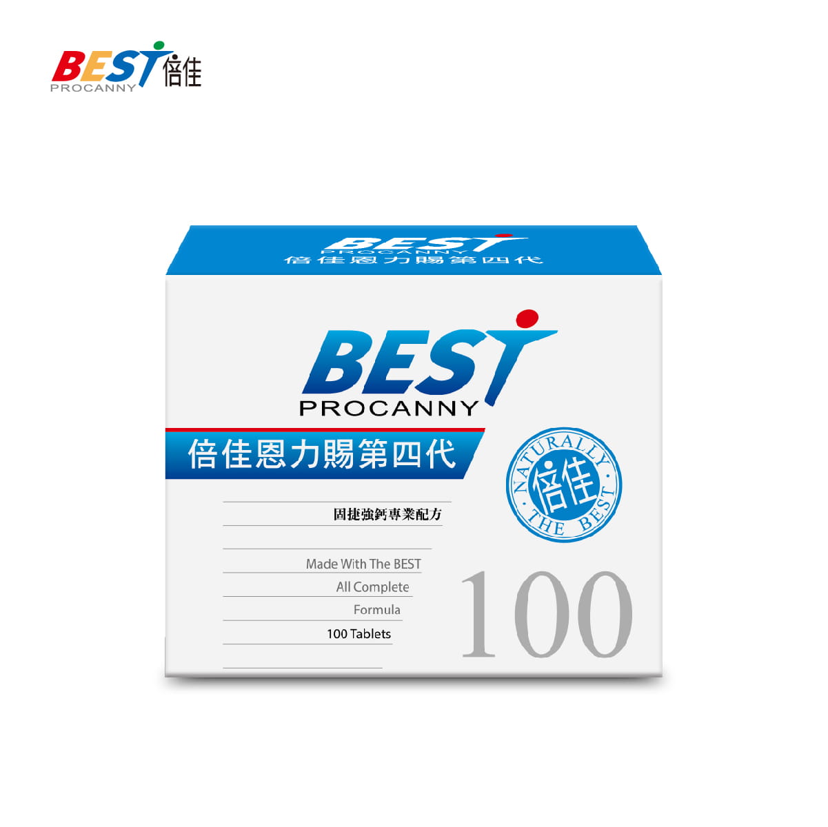 【倍佳】恩力賜第四代(錠狀食品)