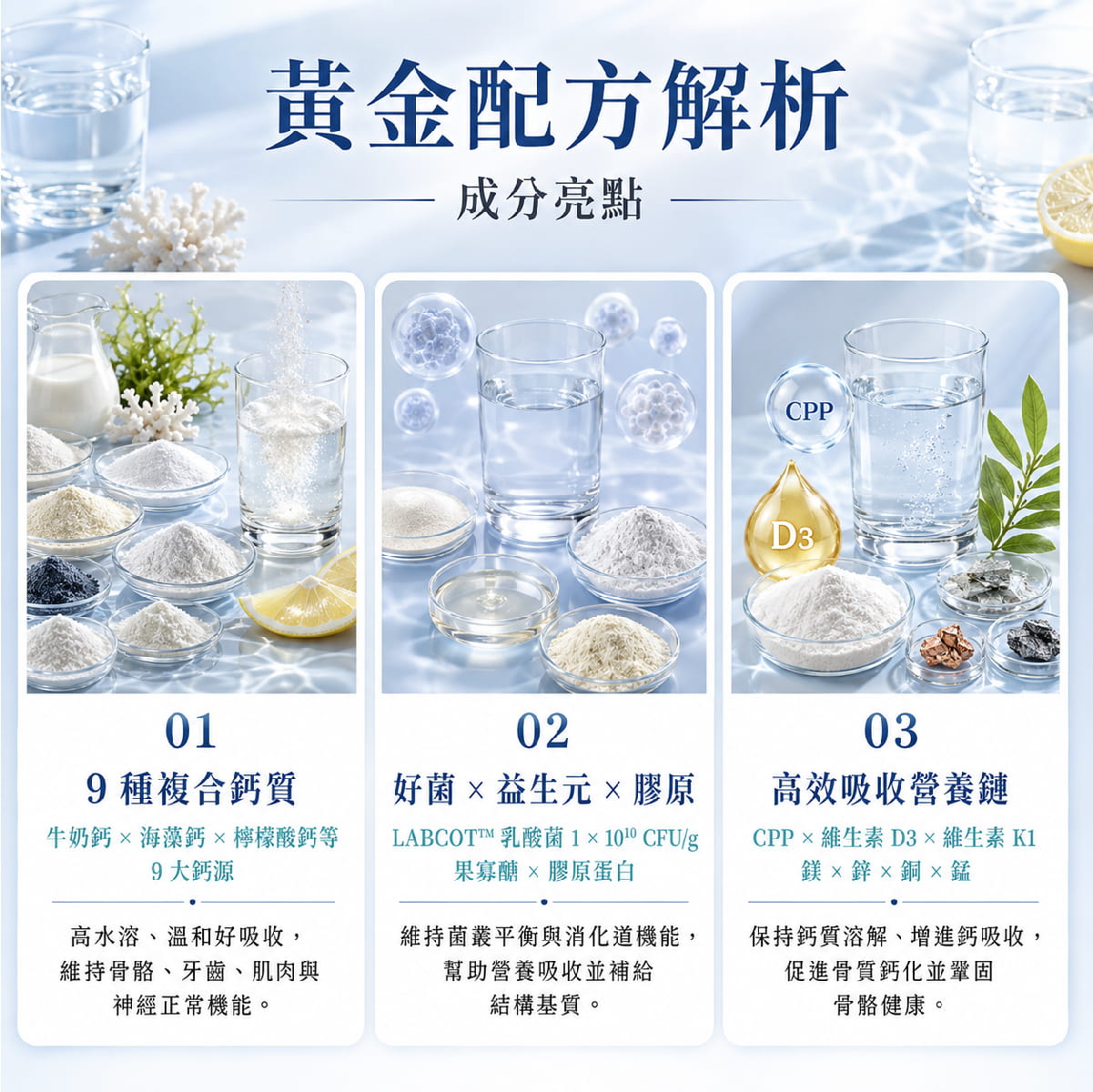 【PROMAX】健康領先 優質水溶性鈣9合1(粉狀食品)
