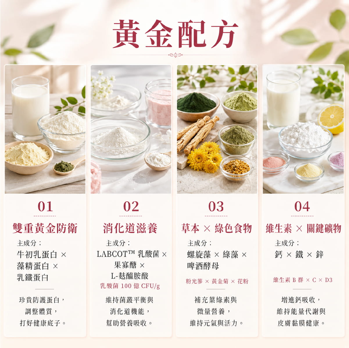 【PROMAX】健康領先 黃金初乳．藻精蛋白(粉狀食品)