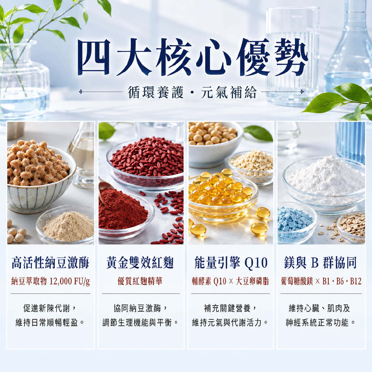 【倍佳】納豆紅麴Q10(膠囊食品)
