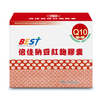 【倍佳】納豆紅麴Q10(膠囊食品)