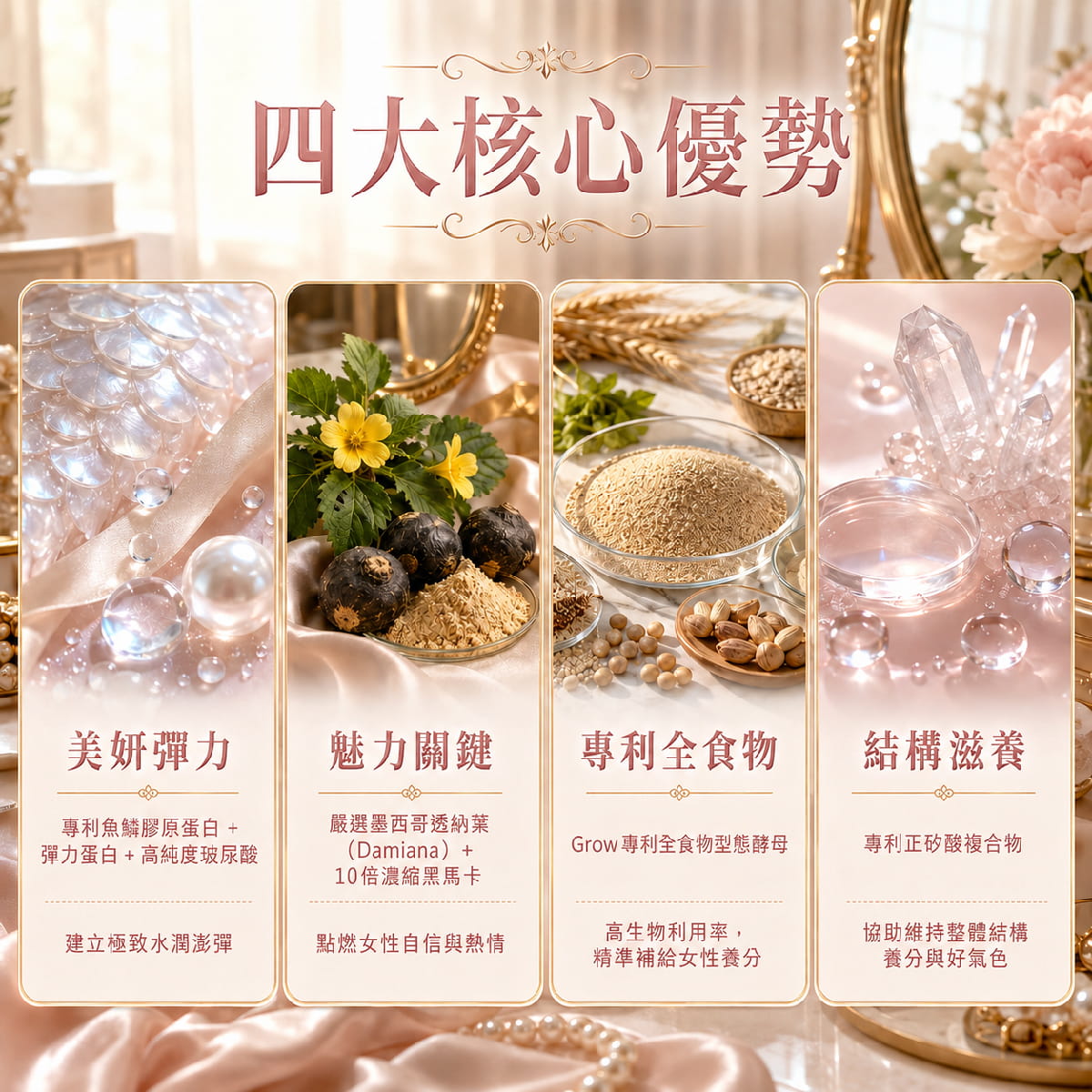 【倍佳】媚-彈力膠囊30粒