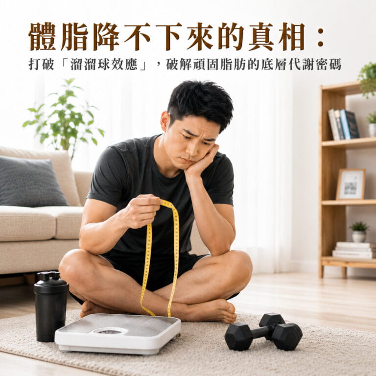 體脂降不下來的真相：打破「溜溜球效應」，破解頑固脂肪的底層代謝密碼