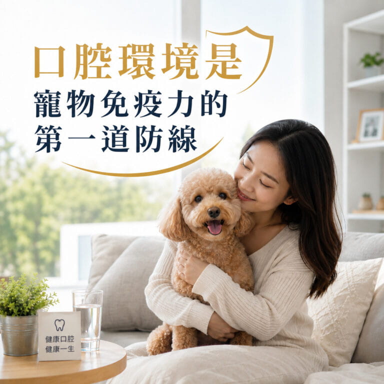 【什麼寵物口腔環境是免疫力的第一道防線？】